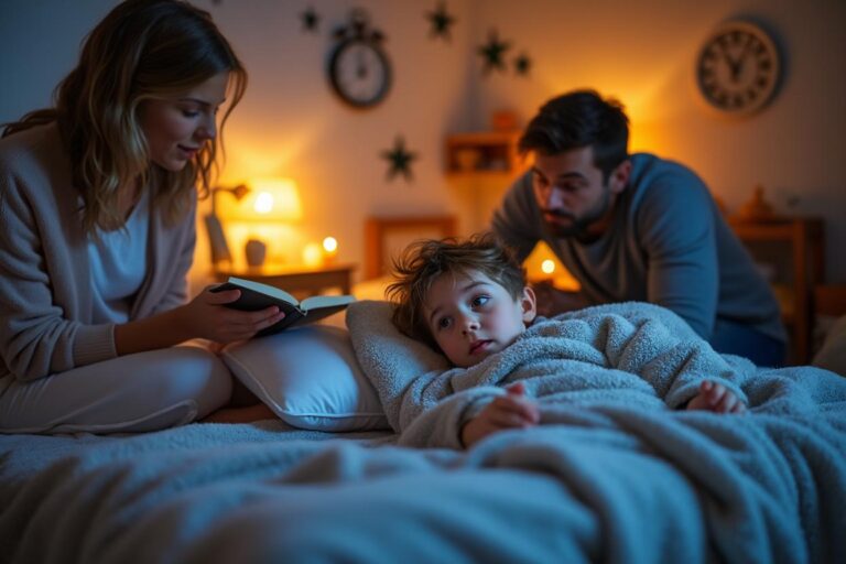 Mon enfant de 3 ans ne veut pas dormir le soir : comment réagir ?